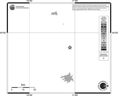 Mappa MCS - territori località