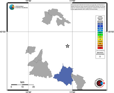Mappa MCS - territori comuni