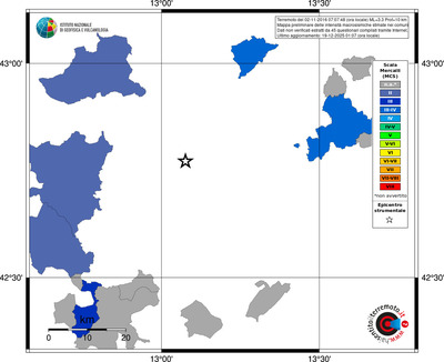 Mappa MCS - territori comuni