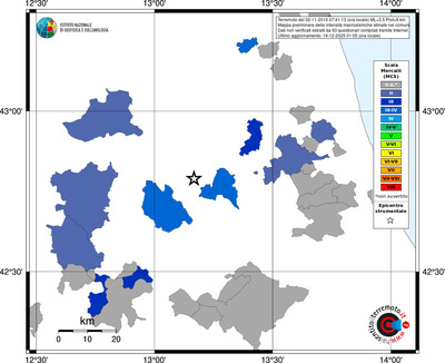 Mappa MCS - territori comuni