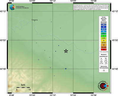 Mappa MCS - comuni