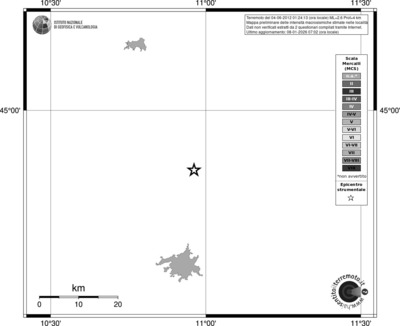 Mappa MCS - territori località