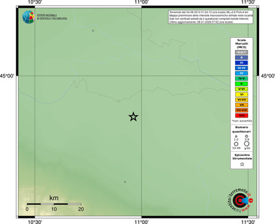 Mappa MCS - località