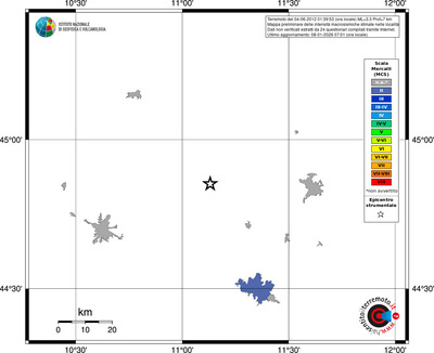 Mappa MCS - territori località