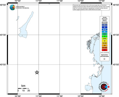 Mappa MCS - territori località