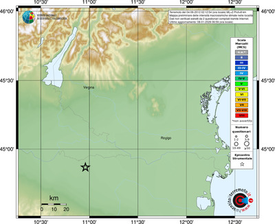 Mappa MCS - località