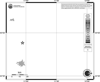 Mappa MCS - territori località