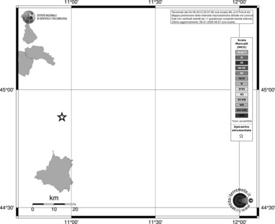 Mappa MCS - territori comuni
