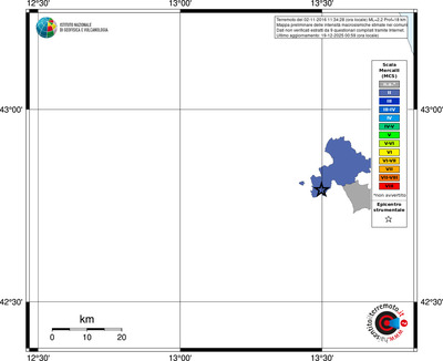 Mappa MCS - territori comuni