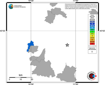 Mappa MCS - territori comuni