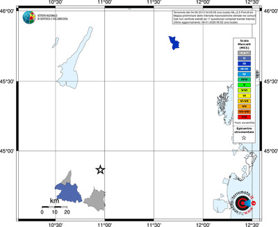 Mappa MCS - territori comuni