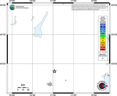 Mappa MCS - territori località