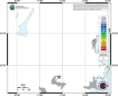 Mappa MCS - territori comuni