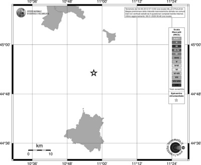 Mappa MCS - territori comuni