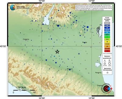 Mappa EMS - comuni