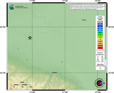 Mappa EMS - località