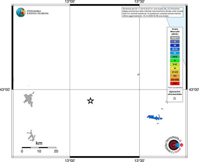 Mappa MCS - territori località