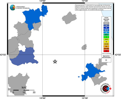 Mappa MCS - territori comuni