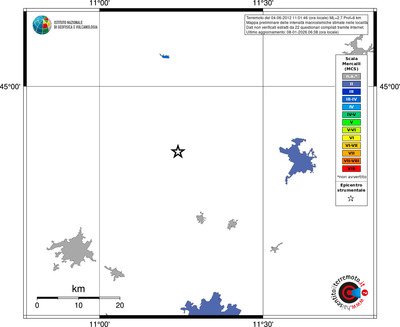 Mappa MCS - territori località