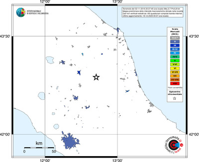 Mappa MCS - territori località