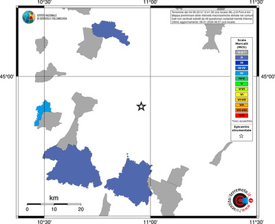 Mappa MCS - territori comuni