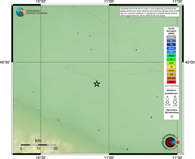 Mappa EMS - località