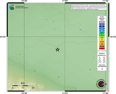 Mappa MCS - località