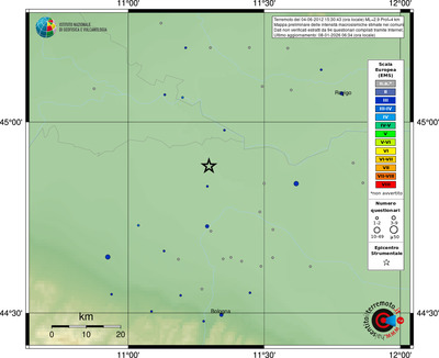 Mappa EMS - comuni