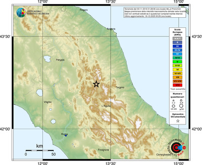 Mappa EMS - località