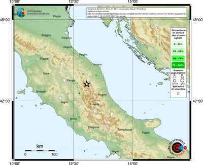 Mappa comuni con almeno 3 questionari