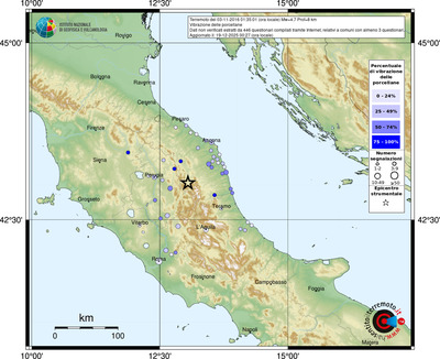 Mappa comuni con almeno 3 questionari