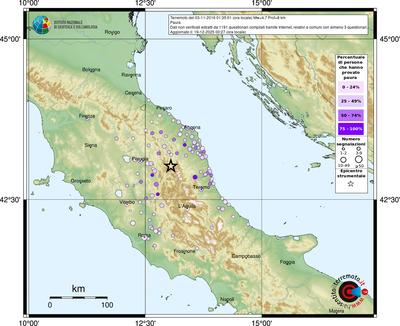 Mappa comuni con almeno 3 questionari