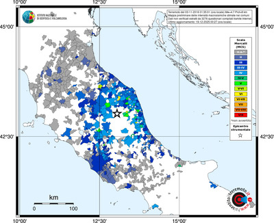 Mappa MCS - territori comuni