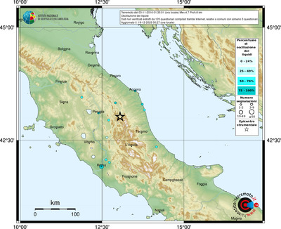 Mappa comuni con almeno 3 questionari