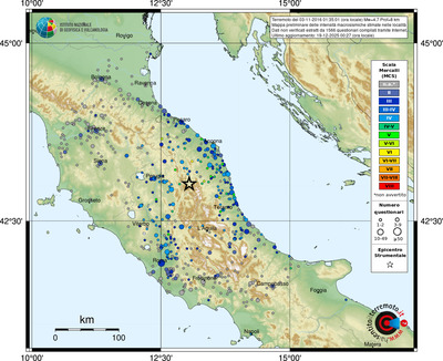Mappa MCS - località