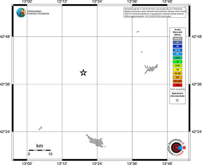 Mappa MCS - territori località