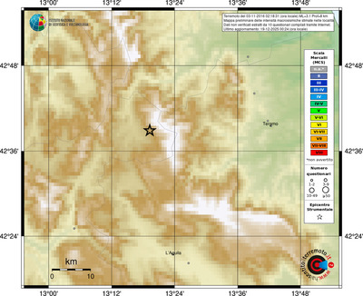 Mappa MCS - località