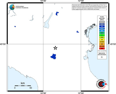 Mappa MCS - territori comuni