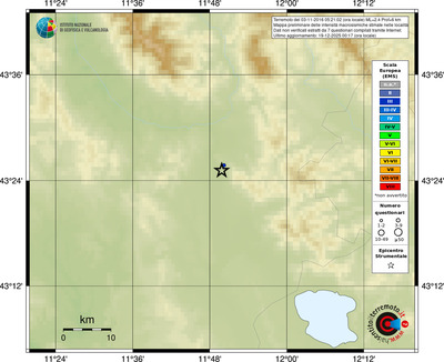 Mappa EMS - località