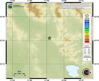 Mappa MCS - località