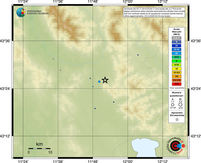 Mappa MCS - località
