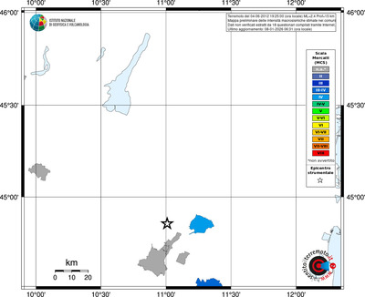 Mappa MCS - territori comuni