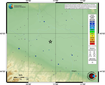 Mappa EMS - comuni