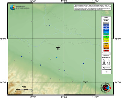 Mappa EMS - località