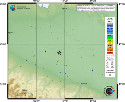 Mappa MCS - località