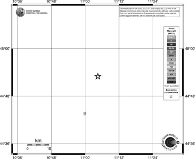 Mappa MCS - territori località