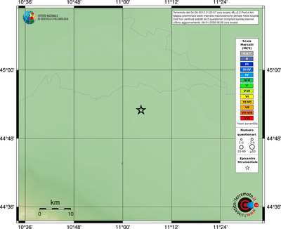 Mappa MCS - località