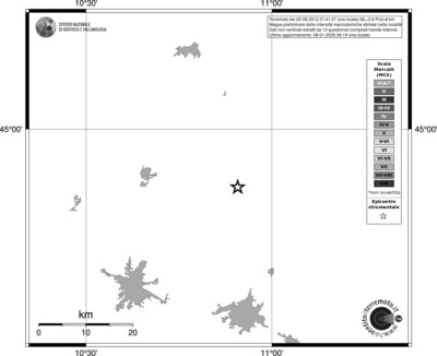 Mappa MCS - territori località
