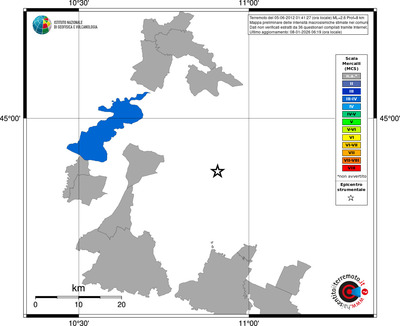Mappa MCS - territori comuni