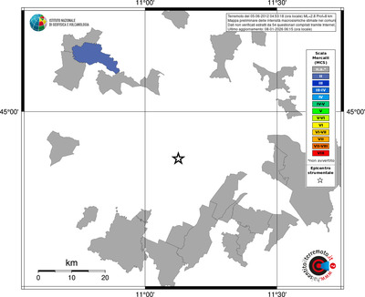 Mappa MCS - territori comuni